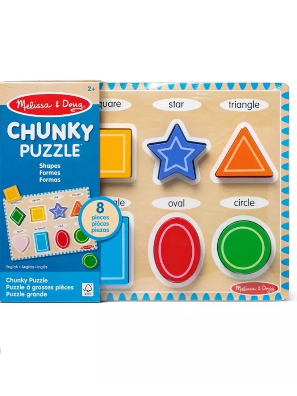 Melissa & Doug circle board up
